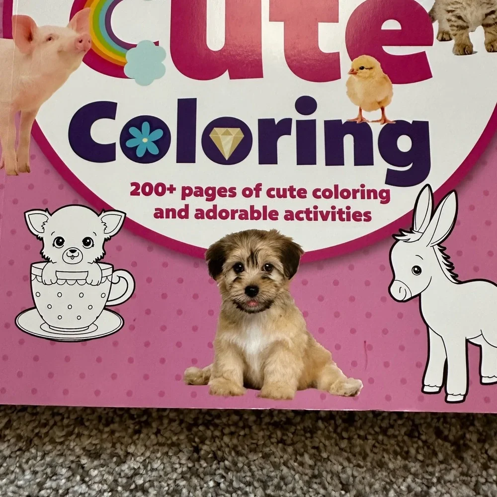 New My Big Book of Cute Coloring